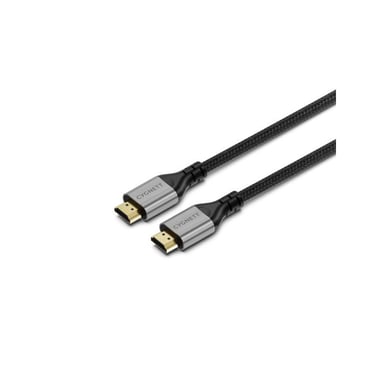 CYGNETT Cable ultrarresistente HDMI a HDMI 8K Ultra HD 60Hz 48 Gbit/s de 1,5 m Negro