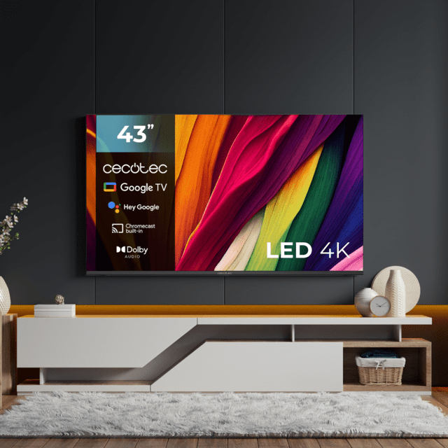 Cecotec ALU40043 109 2 cm 43 4K Ultra HD Smart TV Neuf - vue 3