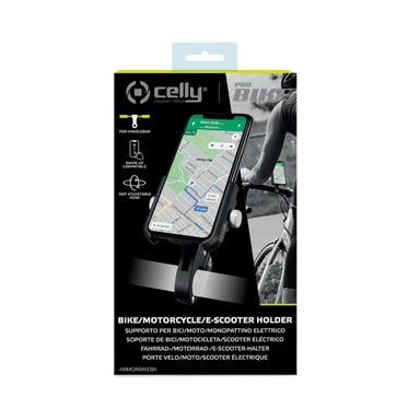 Celly Armor Bike Soporte pasivo Teléfono móvil/smartphone Negro