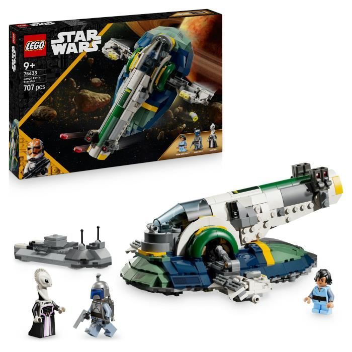 Star Wars 75433 'Attaque des Clones Le Vaisseau de Jango Fett Jouet des Neuf