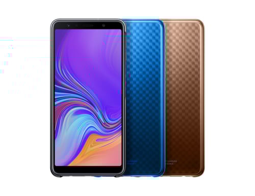 Samsung EF-AA750 coque de protection pour téléphones portables 15,2 cm (6'') Housse Or Samsung Galaxy A7 (2018)