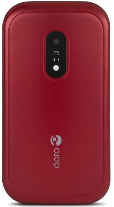 Doro 6040 Téléphone mobile a clapet pour senior - Large afficheur - Touche d'assistance avec géoloca