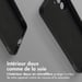 imoshion Coque Couleur avec MagSafe pour Samsung Galaxy A56 - Noir