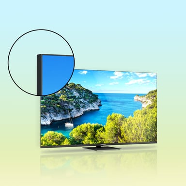 Thomson 43\'' 4K UHD Google TV filigranes Rahmendesign 109,2 cm (43'') 4K Ultra HD Smart TV Wifi Negro