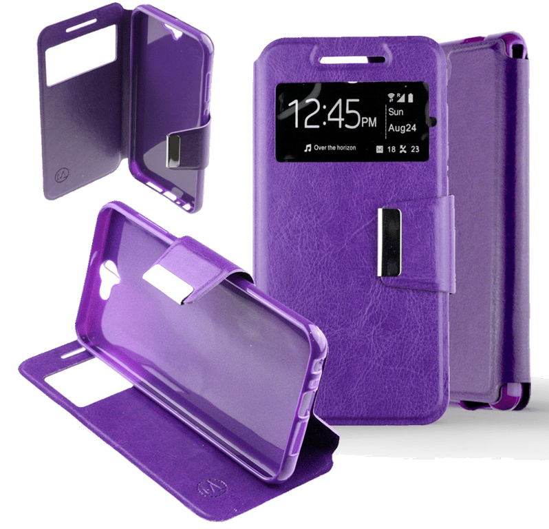 Etui Folio compatible Violet HTC One A9