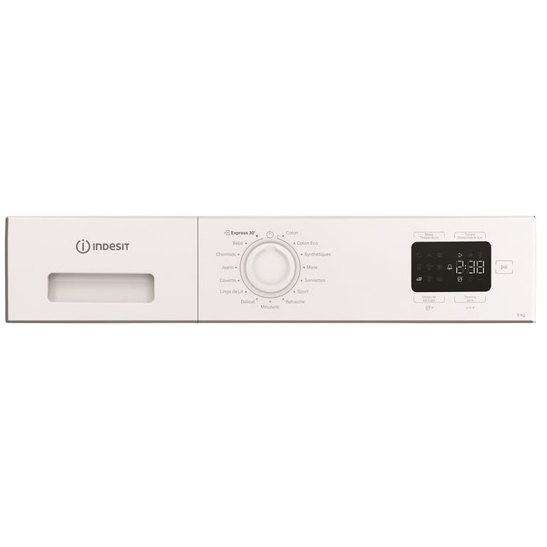 Sèche-linge Indesit CYD92DWWFR 9 kg pompe à chaleur 15 programmes écran digital Blanc - Neuf
