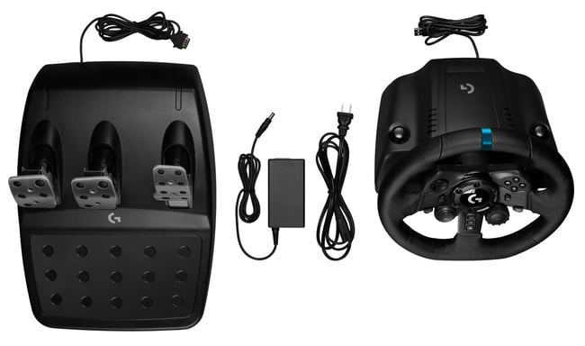 Logitech G G923 SE Nero USB 2.0 Volante + Pedali + Joystick PC, PlayStation 4, PlayStation 5