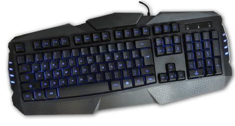 MCL ACK-647 teclado USB AZERTY Negro