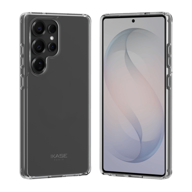 Coque hybride invisible fabriqué avec 83% de plastique recyclé pour Samsung Galaxy S26 Ultra 5G, Transparente