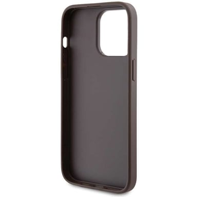 Cover per iPhone 15 Pro Max Antiurto Effetto Saffiano con Fantasia 4G