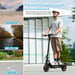 Scooter Eléctrico W7 | Motor 650W | Batería 42V 10.5Ah | Neumáticos de 8.5 Pulgadas| Velocidad Máx 35 km/h | Autonomía 35 km