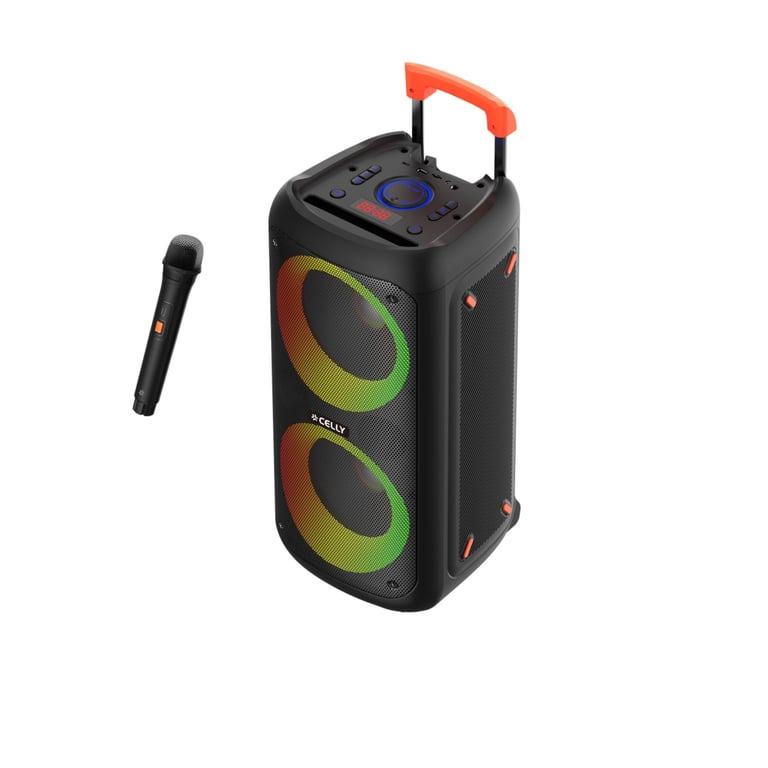 Haut-Parleur Celly PARTYSPEAKERWLM – Sans Fil, 40 W, Bluetooth, 15 m