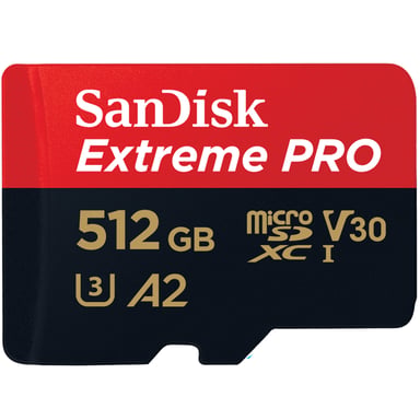 SanDisk Extreme Pro 512 GB MicroSD UHS-I Clase 10