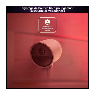 Philips Hue Philips Hue Secure Pack de démarrage caméra, capteurs et ampoules E27 WCA