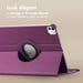 imoshion Coque tablette rotatif à 360° pour Apple iPad Pro 11 (2020/2021/2022) - Violet