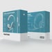 Pantone PT-WDH002GY2220 casque Avec fil Arceau Bureau/Centre d'appels Couleur aqua