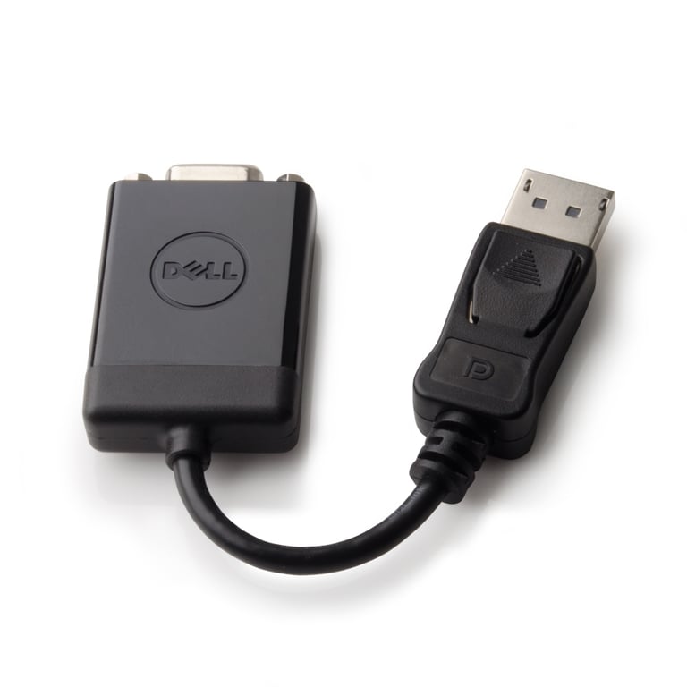 DELL Câble vidéo 1778 cm DisplayPortVGA Pour Appareil vidéo Projecteur Moniteur Station de travail Ordinateur Portable - vue 3