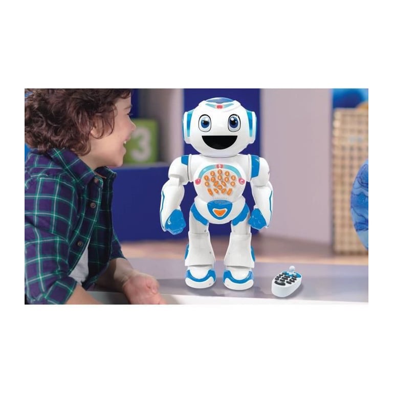 POWERMAN STAR - Robot Interactif pour Jouer et Apprendre avec contrôle gestuel et télécommande - LEXIBOOK - Neuf