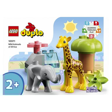 LEGO® DUPLO® African Wildlife 10971 - Juego educativo para niños