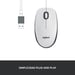 Ratones con cable Logitech M100