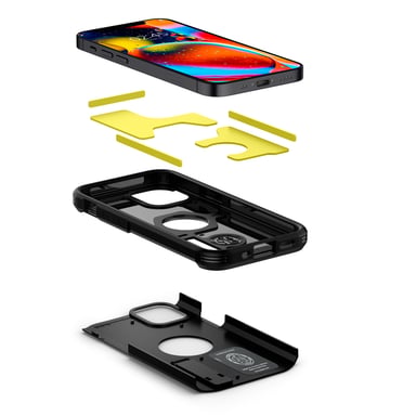 Spigen Tough Armor - iPhone 12 mini, Negro
