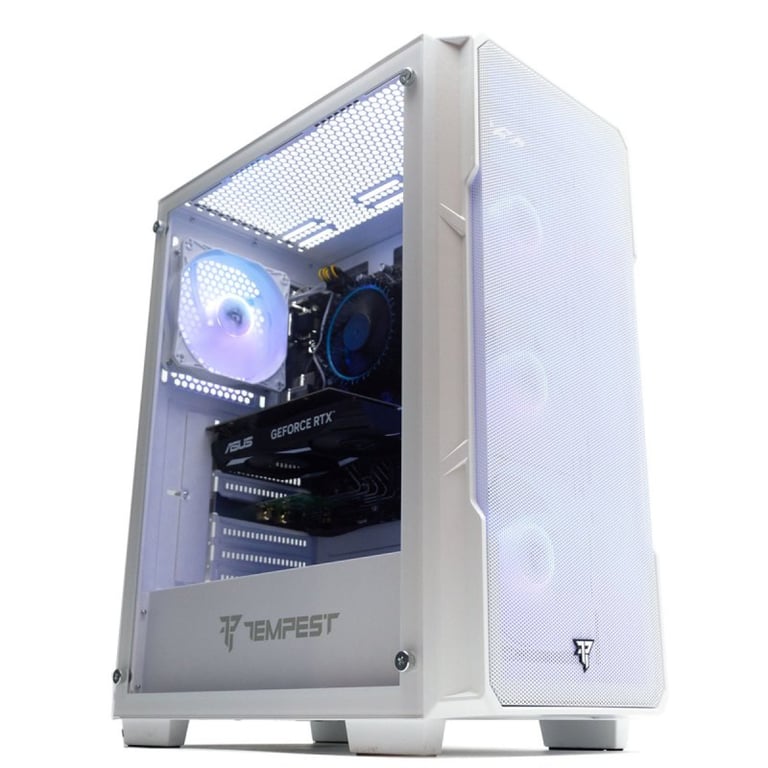 PC Gamer PcCom Lite Intel i5 RAM SSD RTX 3050 Windows 11 Home Boîtier Tempest Garrison ARGB Neuf - vue 3