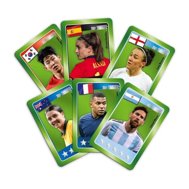 Top Trumps Jeu de Football Plus 2 Joueurs Jeu Plateau Logique Joueurs célèbres pour passionnés et Fans de Foot - vue 4