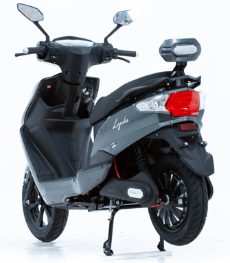 Leo50 Evo - Scooter électrique 50cc - moteur 2500 W - batterie 60V 30Ah, gris