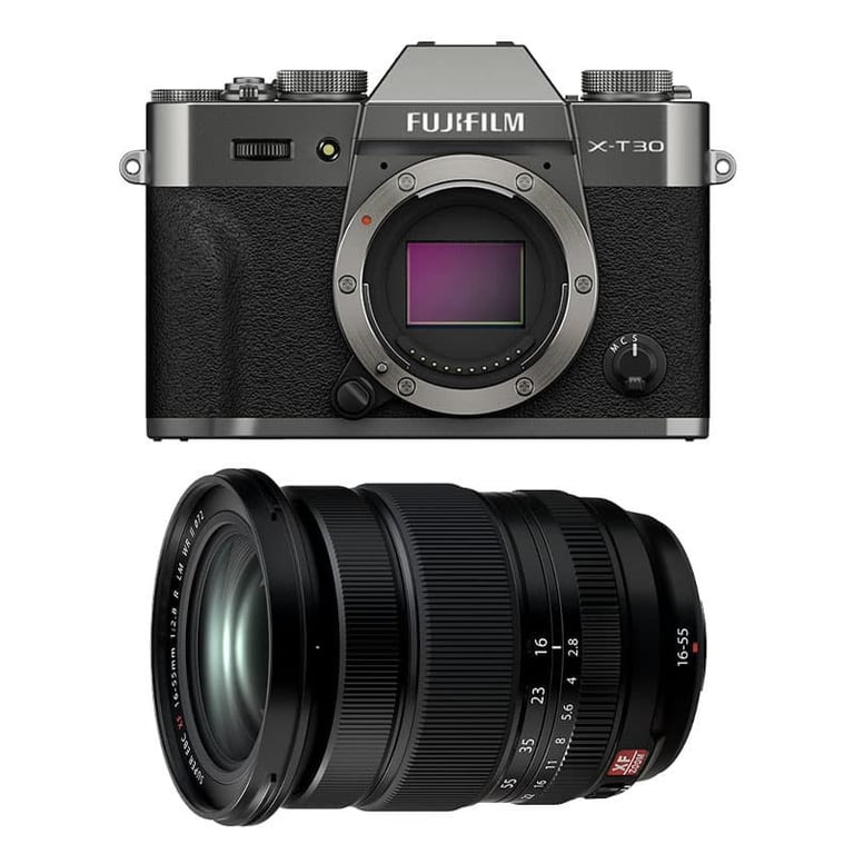FUJIFILM X-T30 III ANTHRACITE + Objectif 16-55mm f/2.8 II LM WR II - Neuf