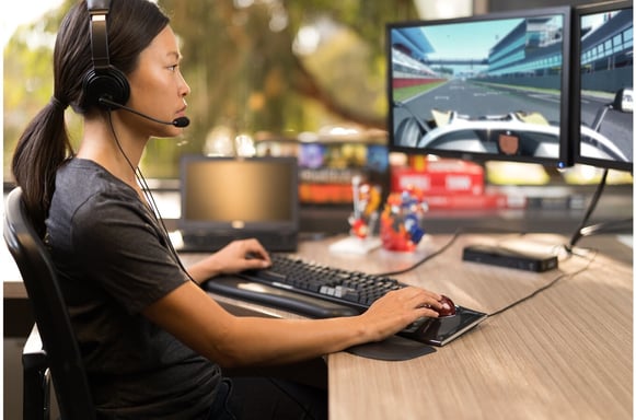 Kensington Repose-poignets ErgoSoft™ pour claviers mécaniques et de jeux