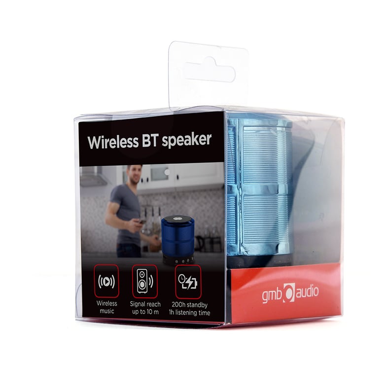 Enceinte Gembird SPK-BT-08-B – Portable Mono, Bluetooth, 3W