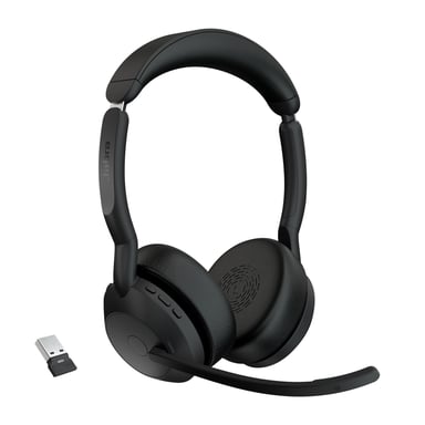 Jabra 25599-989-999 écouteur/casque Sans fil Arceau Bureau/Centre d'appels Bluetooth Socle de chargement Noir