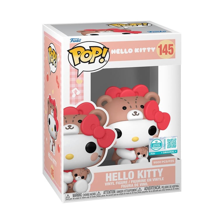 Figurine Funko Pop Supreme Limited Edition Hello Kitty Onesie - vue 3