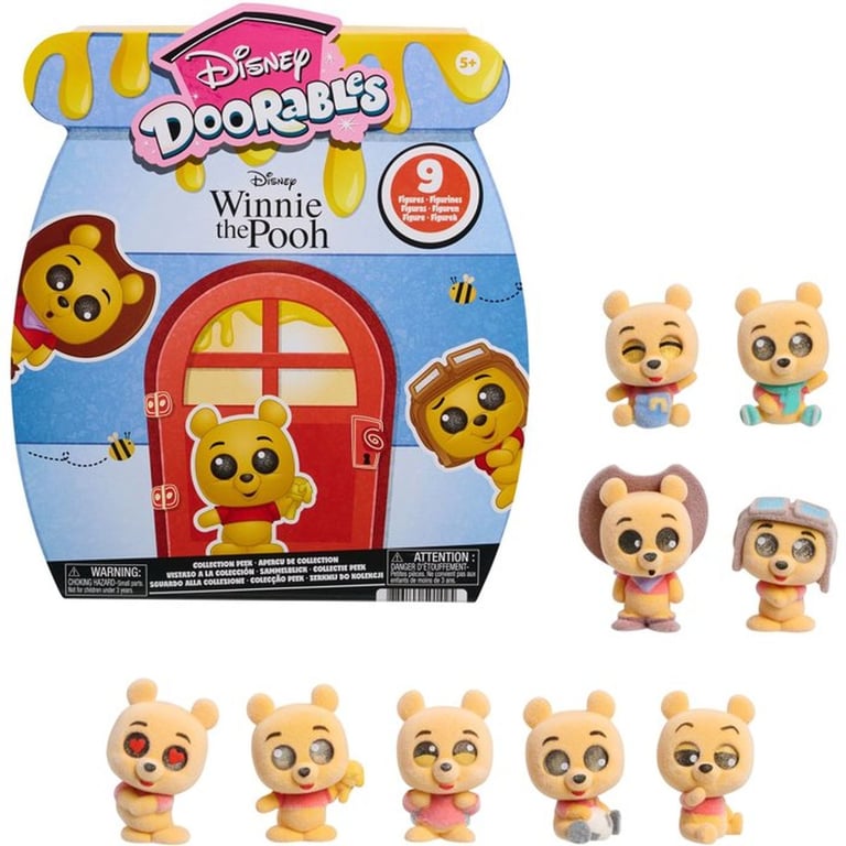 Coffret collector figurines DISNEY Doorables Winnie lOurson 9 figurines exclusives Collection - vue 4