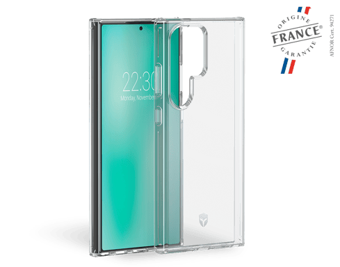 Coque Renforcée Samsung G S24 ULTRA FEEL Origine France Garantie Transparente - Garantie à vie Force Case