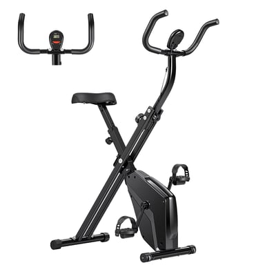 Bicicleta estática plegable Formill YZJ508 – Resistencia magnética con volante de inercia de 6 kg y transmisión por correa de 16 niveles
