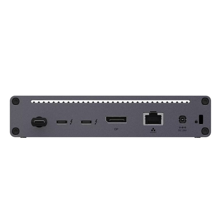 Maxidok Thunderbolt 5 Docking Station Revodok 10 en 1 Station d'accueil avec 2*TBT5 120Gbps 8K60Hz DisplayPort Affichage 3*USB A 3.2 10Gbps RJ45 Gigabit Lecteur SD TF Max Charge Neuf - vue 3