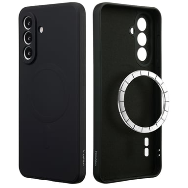 imoshion Coque Couleur avec MagSafe pour Samsung Galaxy A56 - Noir