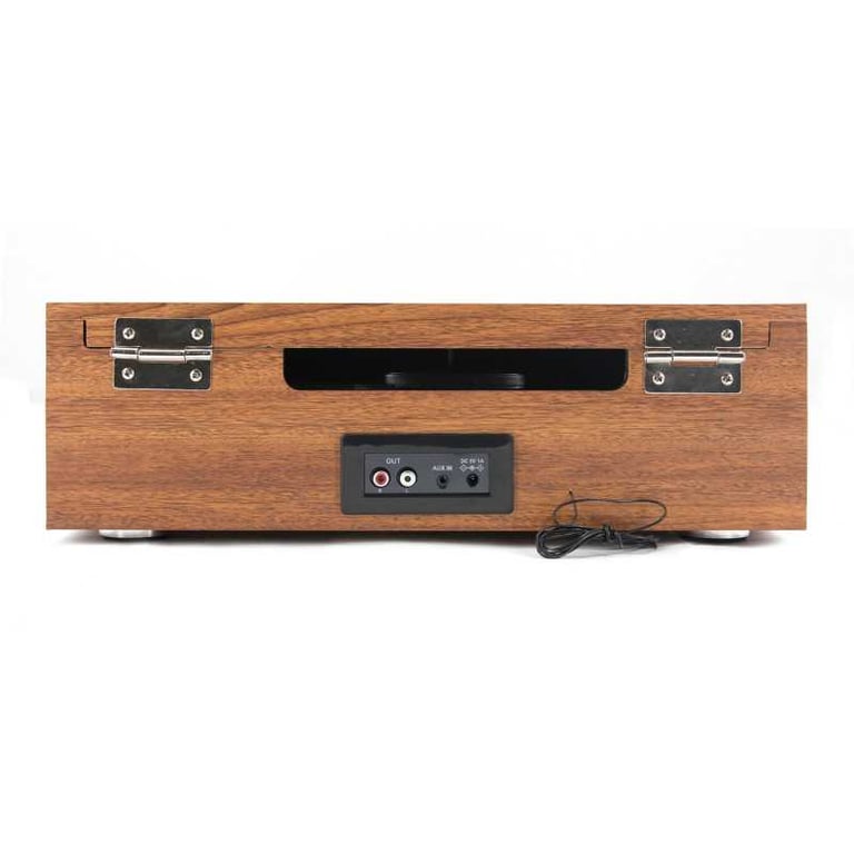 Platine Vinyle Halterrego Boston – Haut-parleurs Intégrés, 3 Vitesses, Bluetooth - vue 5
