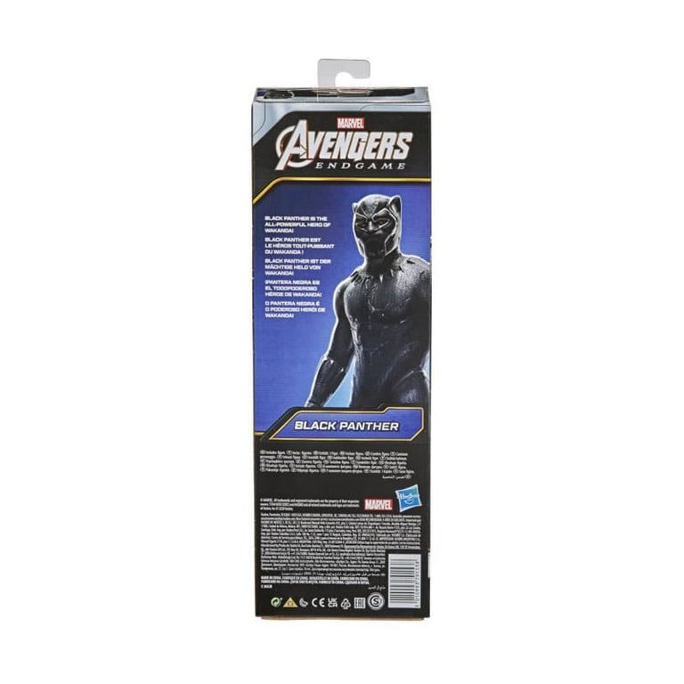 Avengers Marvel Titan Hero Series Collectible 30 cm Panther Action Figure Toy for Ages 4 and Up - vue 3