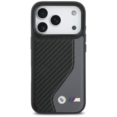 BMW M Carbon Logo Case MagSafe para iPhone 17 Pro antracyt