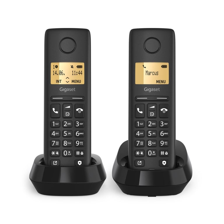 Téléphone Sans Fil Gigaset BASIC 100 DUO – DECT, 2 Combinés, Identification de l'Appelant - vue 5