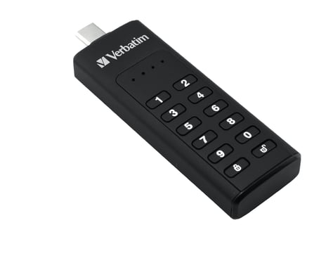 Verbatim Clé USB 64 Go USB-C sécurisé par clavier - Neuf