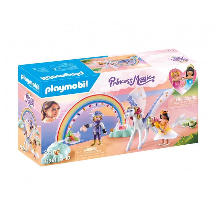 Jeux D'imitation Princesse Et Toupie Arc en ciel Playmobil La Boite - vue 10