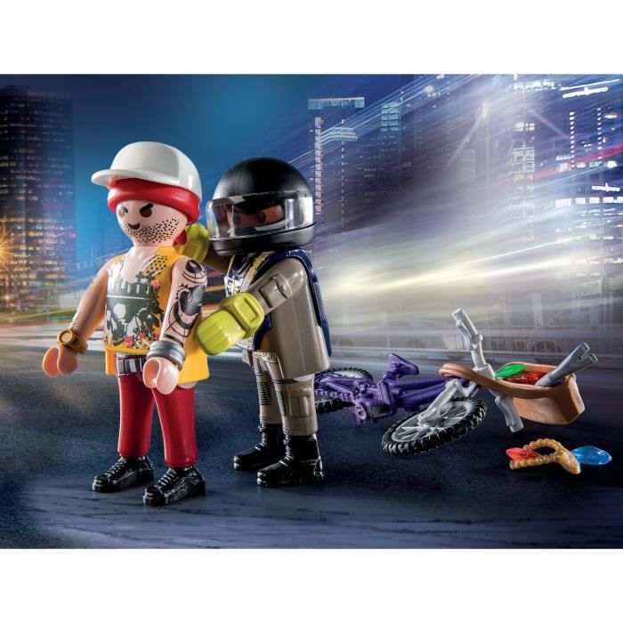 Coffret Agent Voleur Playmobil La Boîte - vue 4
