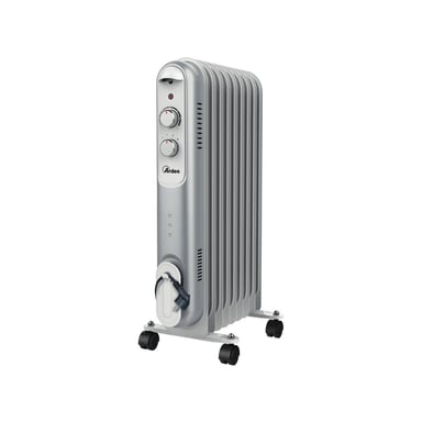 Ardes AR4R09S appareil de chauffage Chauffage électrique à bain d'huile Intérieure Noir, Gris, Blanc 2000 W - Neuf