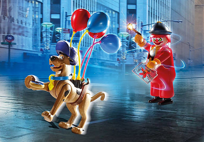 Scooby doo Avec Fantôme Du Clown 70710 Playmobil La Boite - vue 2