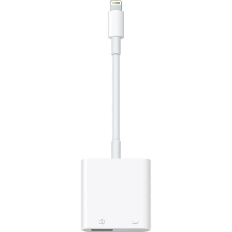 Apple MX5J3ZM/A hub & concentrateur Lightning Blanc - Neuf
