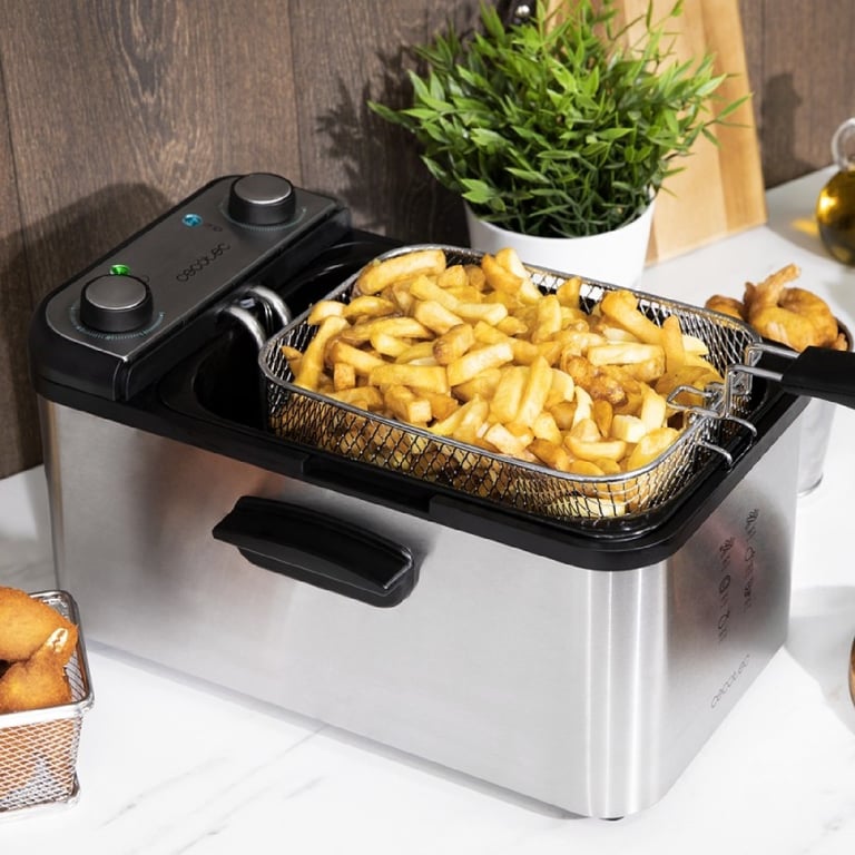 Friteuse Électrique Cecotec CleanFry Infinity 3000 – 3L, 2400W, Minuterie - vue 7