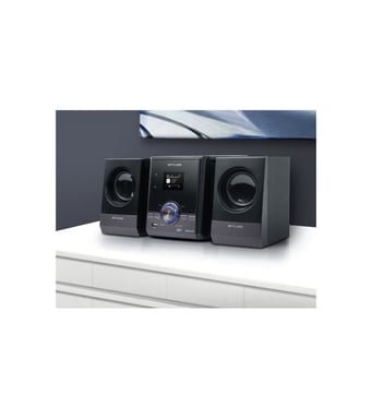 MUSE M-50 DBT - Sintonizzatore micro CD - DAB+/FM - Bluetooth - 60 canali di memoria - 2x15W - USB, ingresso Aux, presa per cuffie - No